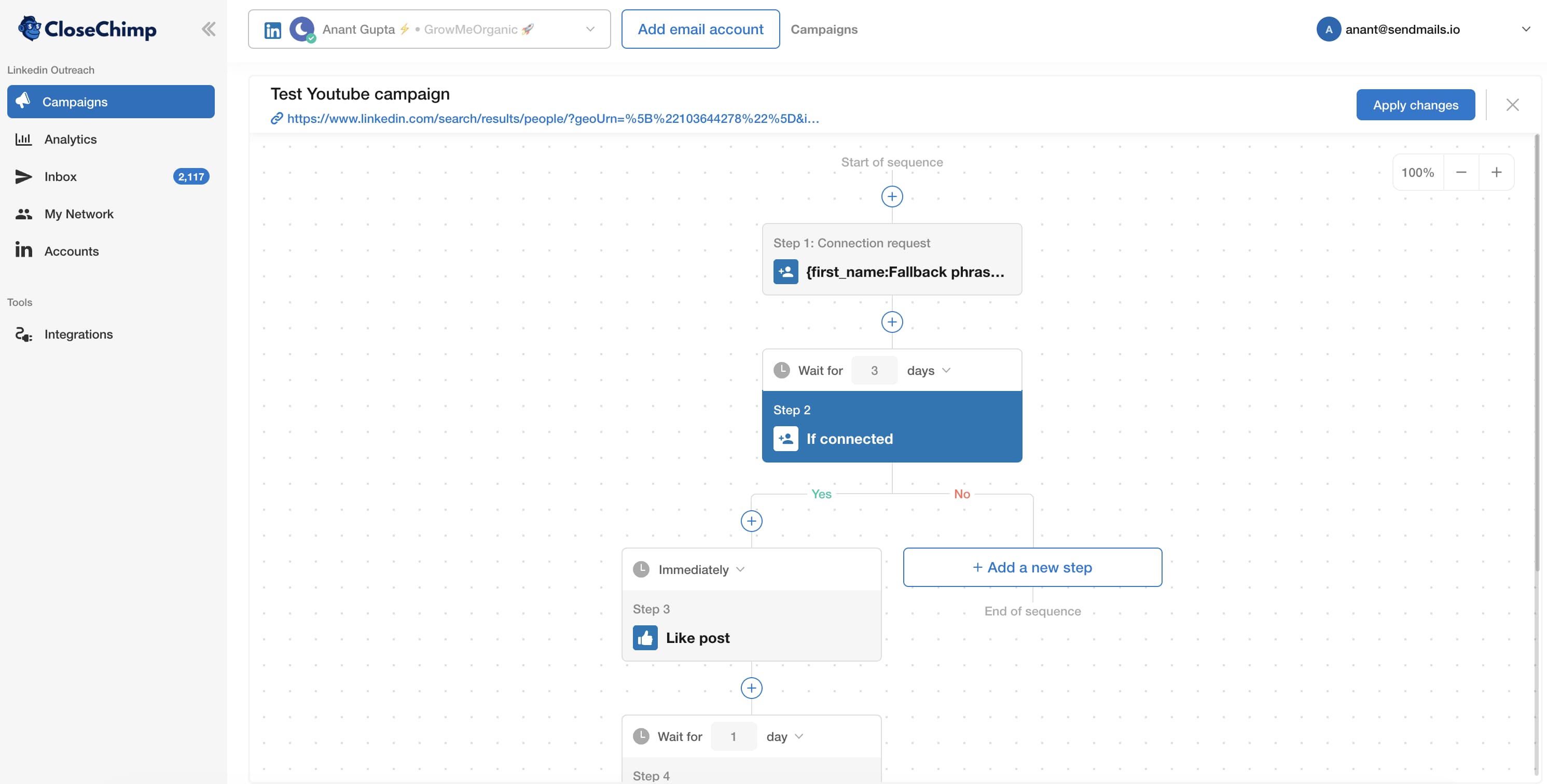 Sequences — CloseChimp